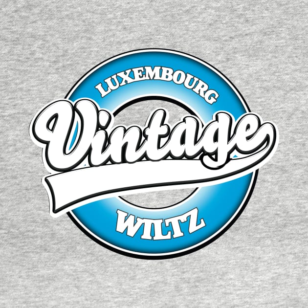 Wiltz luxembourg vintage style logo by nickemporium1
